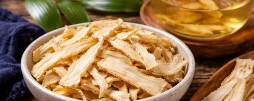 Sceau de Salomon (Polygonatum – Yu Zhu) :  pour hydrater le corps et soutenir le confort articulaire