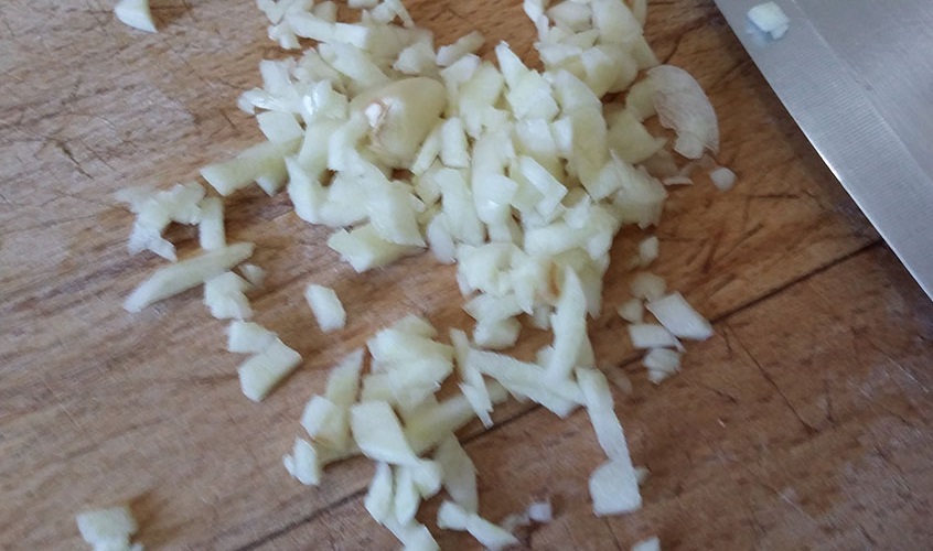 preparer saute de champignons aux algues