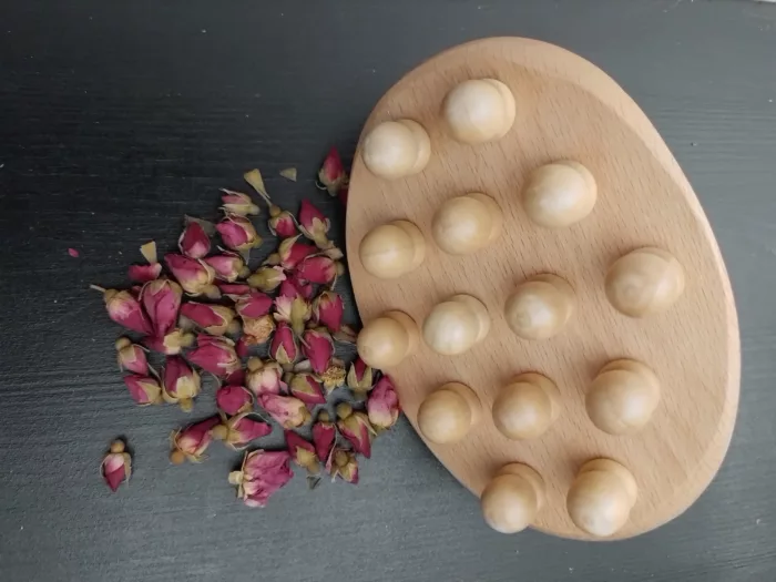 Brosse de massage en Bois - 按摩 – Image 3