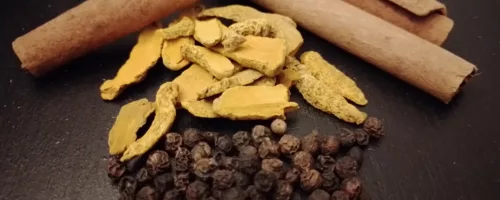 Elixir anti-inflammatoire naturel (curcuma-poivre noir-cannelle)