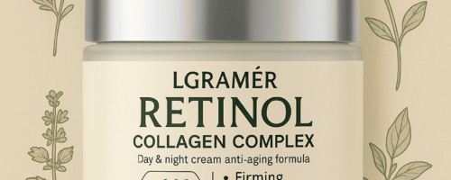 Crème Rétinol Visage – Anti-âge, Hydratante, Peau Raffermie