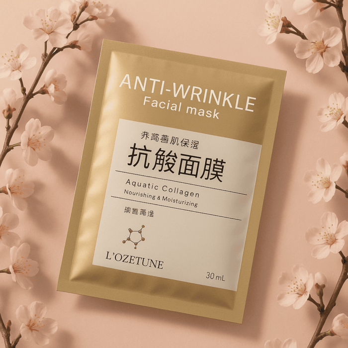 Masque anti-rides vitamine C