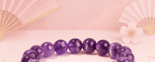 Bracelet améthyste – Bien‑être & sérénité