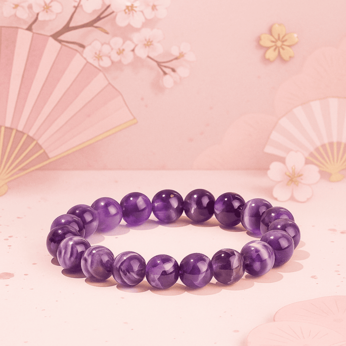 Bracelet améthyste – Bien‑être