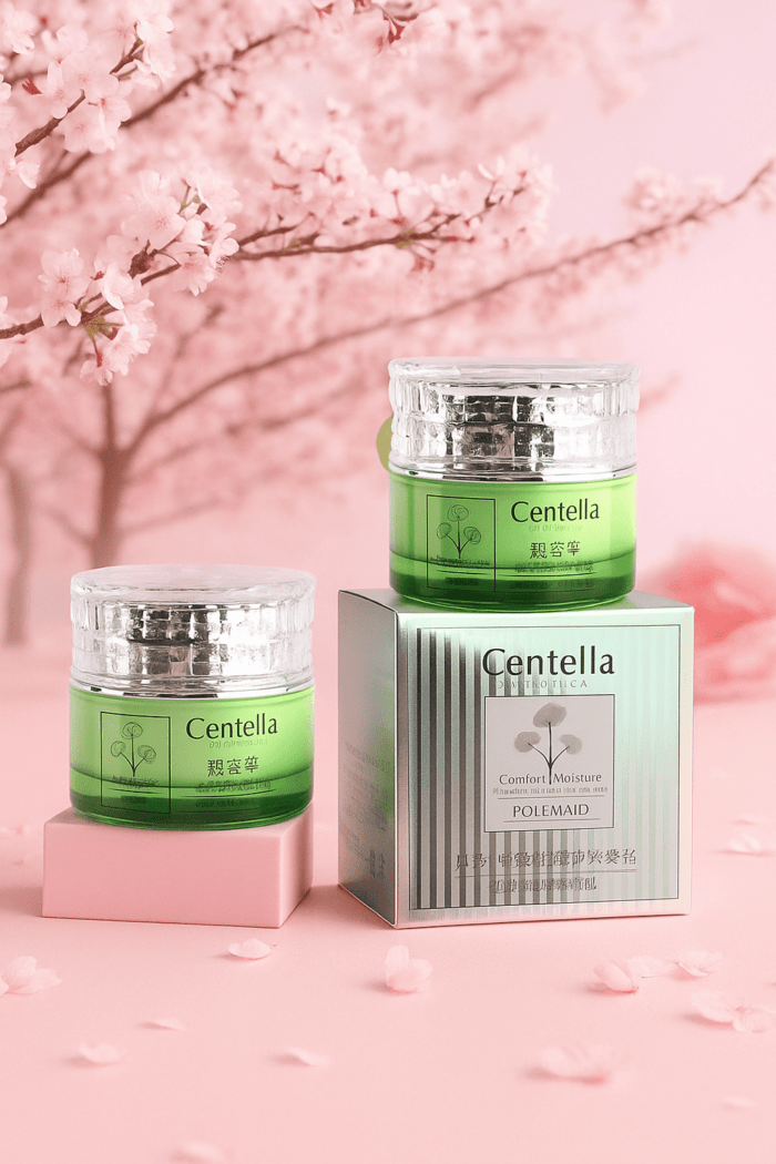 crème visage centella et acide hyaluronique
