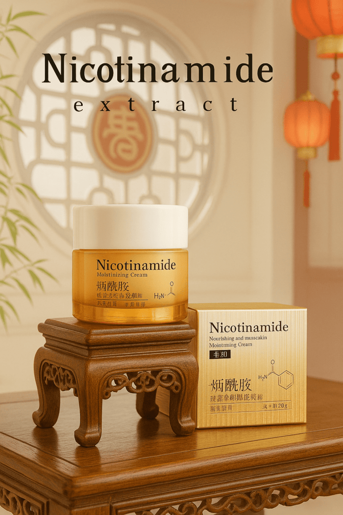 crème visage nicotinamide, anti âge