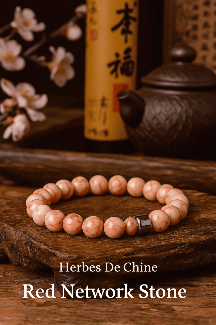 bracelet jaspe orange