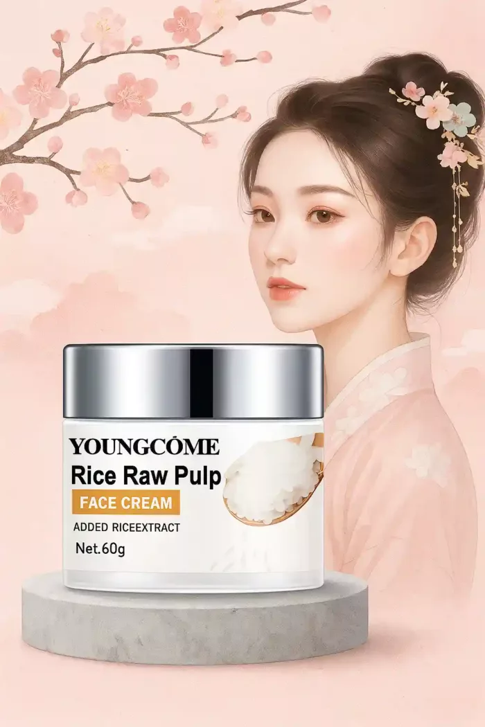 crème de riz visage, anti rides