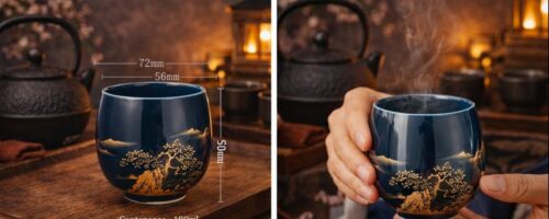 Tasse à Thé en Céramique au Style Japonais – Esthétique Asiatique & Rituel du Thé