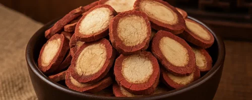 Racine de pivoine rouge Chi Shao, plante MTC pour la circulation du sang