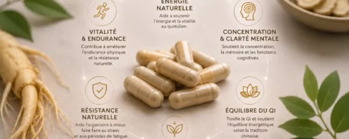 Panax Ginseng bienfaits – vitalité et endurance naturelle